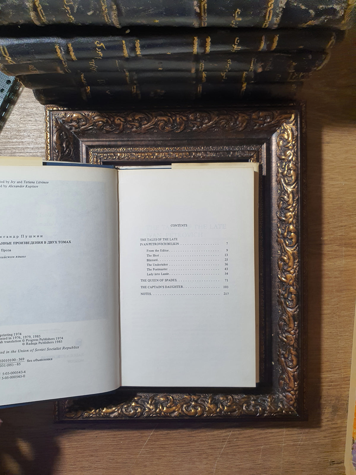 Title: Alexander Pushkin – Selected Works in Two Volumes