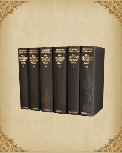 The Second World War (Complete 6-Volume British First Edition Set)