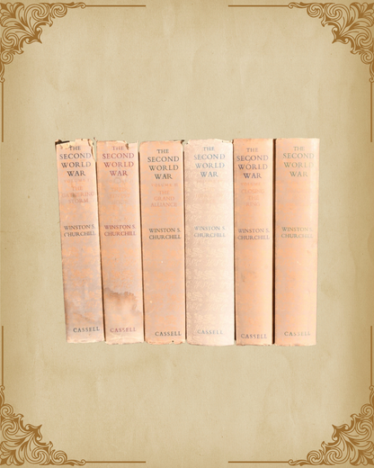 The Second World War (Complete 6-Volume British First Edition Set)