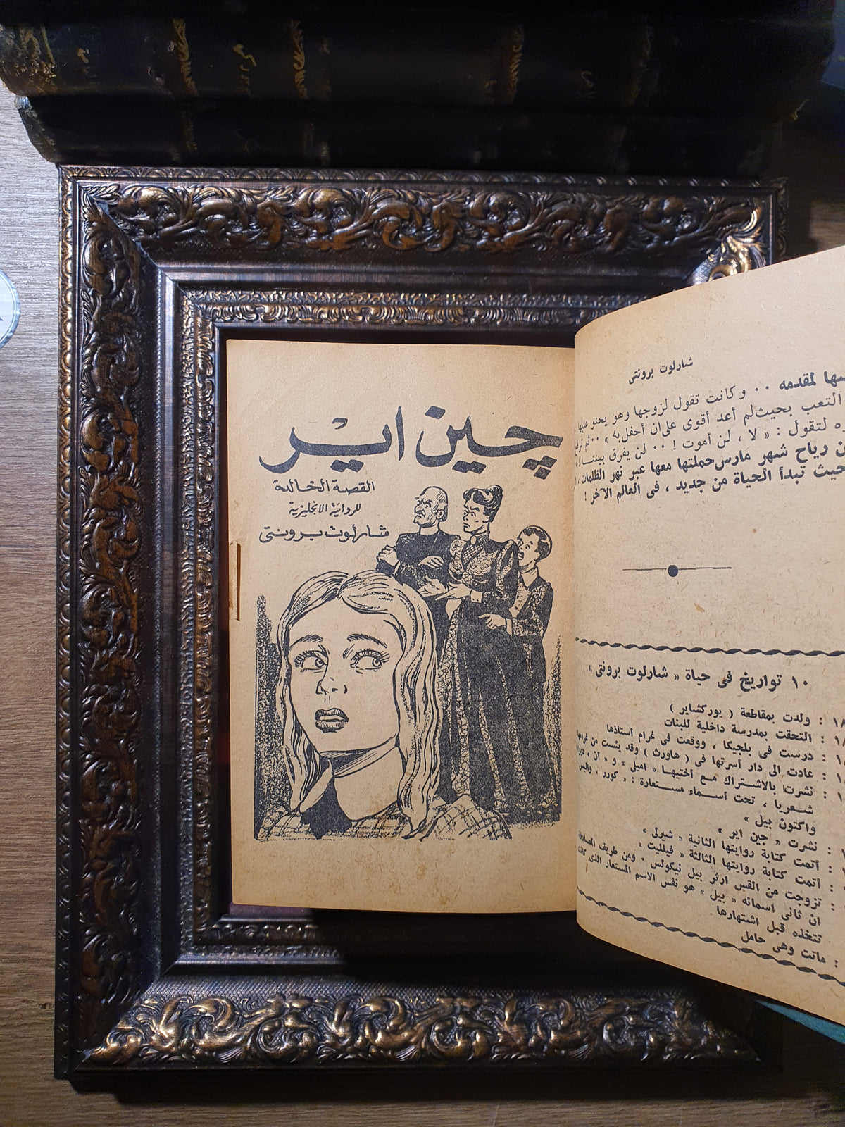 روائع الأخوات برونتي: جين اير ومرتفعات ويزرنغ (مجلد جلدي خاص)