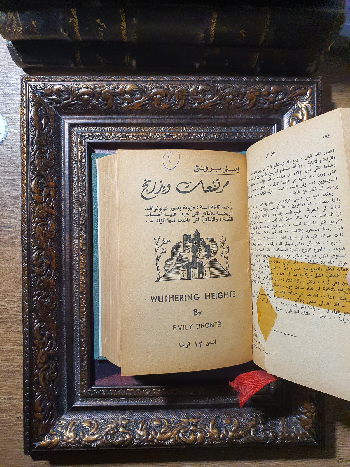روائع الأخوات برونتي: جين اير ومرتفعات ويزرنغ (مجلد جلدي خاص)